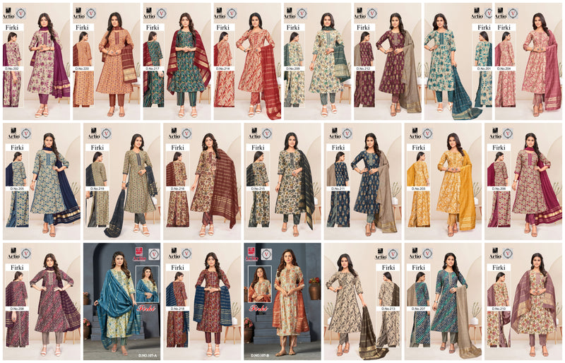 Kapil Trendz Firki Modal Print With Fancy Designer Kurti Combo