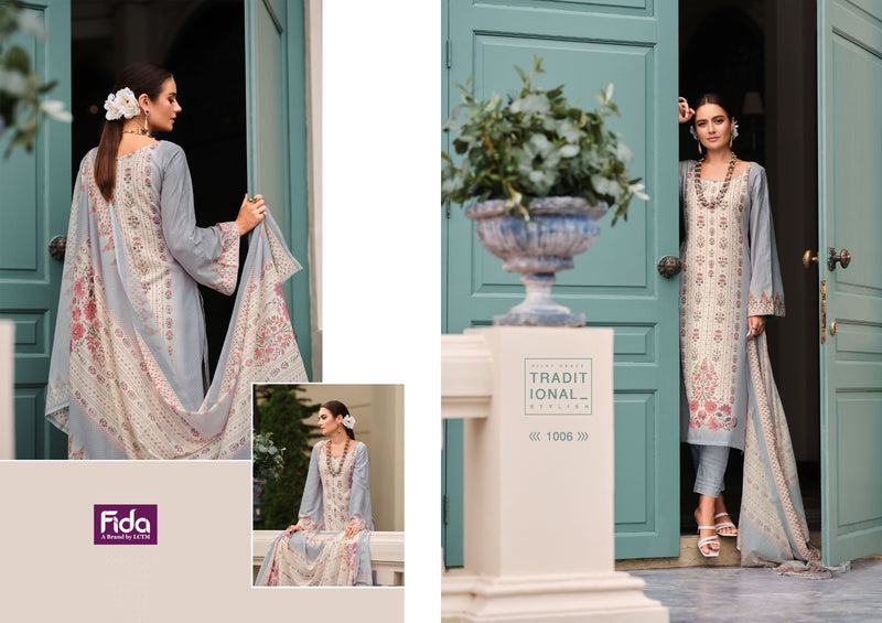 Fida Fizaa Cotton Designer Print Salwar Suits