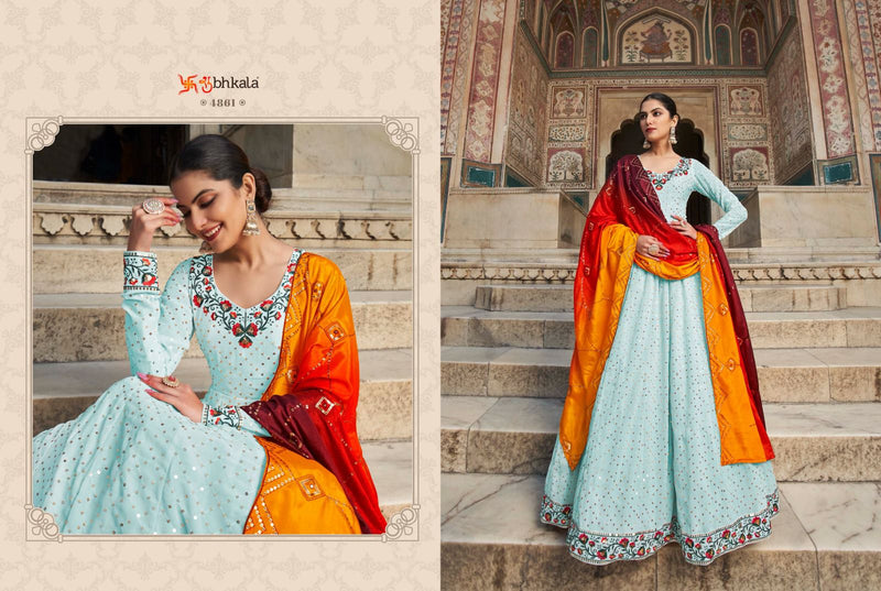 Shubhkala Flory Vol 30 Georgette Long Designer Gown Collection