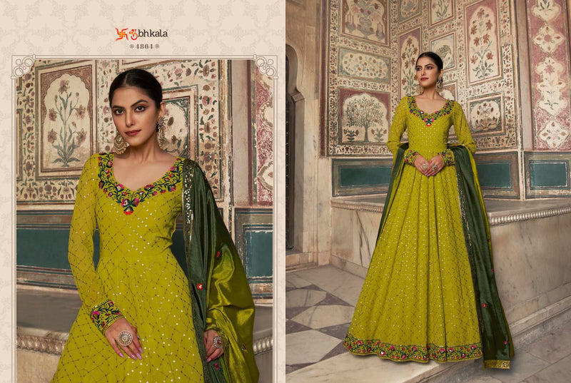 Shubhkala Flory Vol 30 Georgette Long Designer Gown Collection