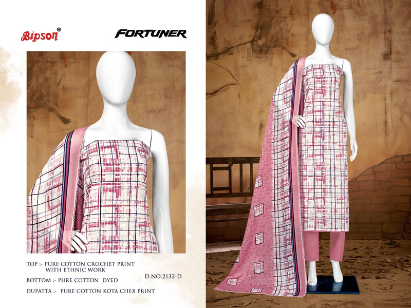 Bipson Fashion Fortuner 2132 Cotton Printed Fancy Suits