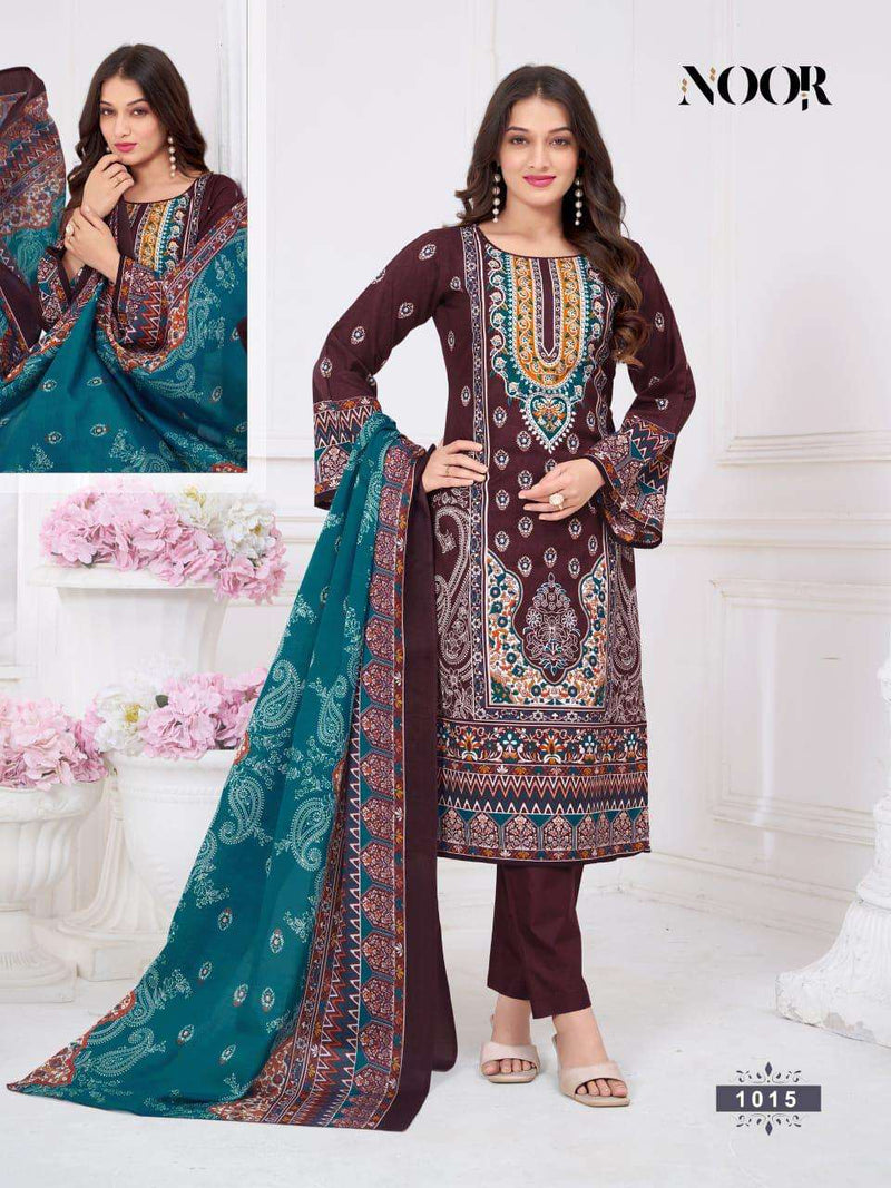 Falak International Noor Vol 1 Pure Cotton Digital Printed Salwar Suit