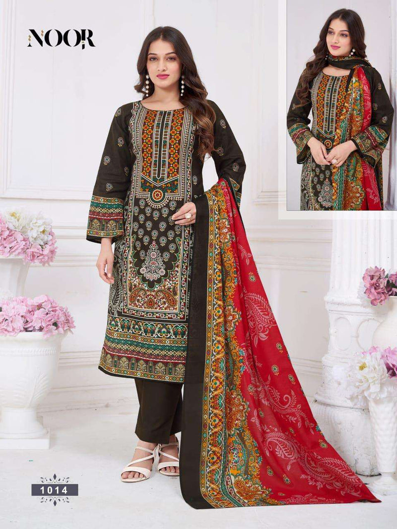Falak International Noor Vol 1 Pure Cotton Digital Printed Salwar Suit