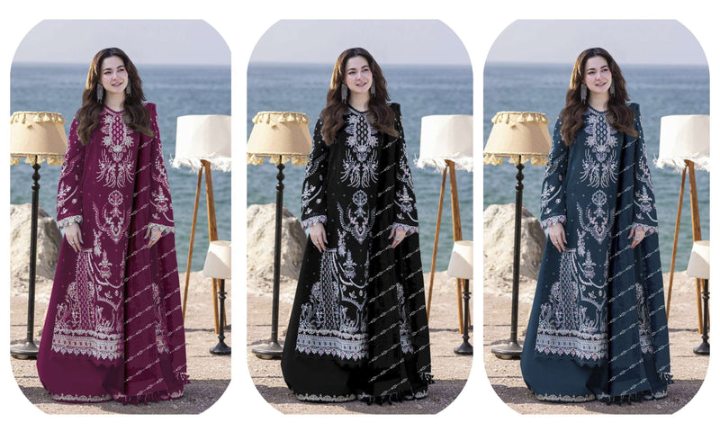 Fepic Rosemeen C 1372 Heavy Rayon Embroidered Wedding Wear Pakistani Salwar Suit