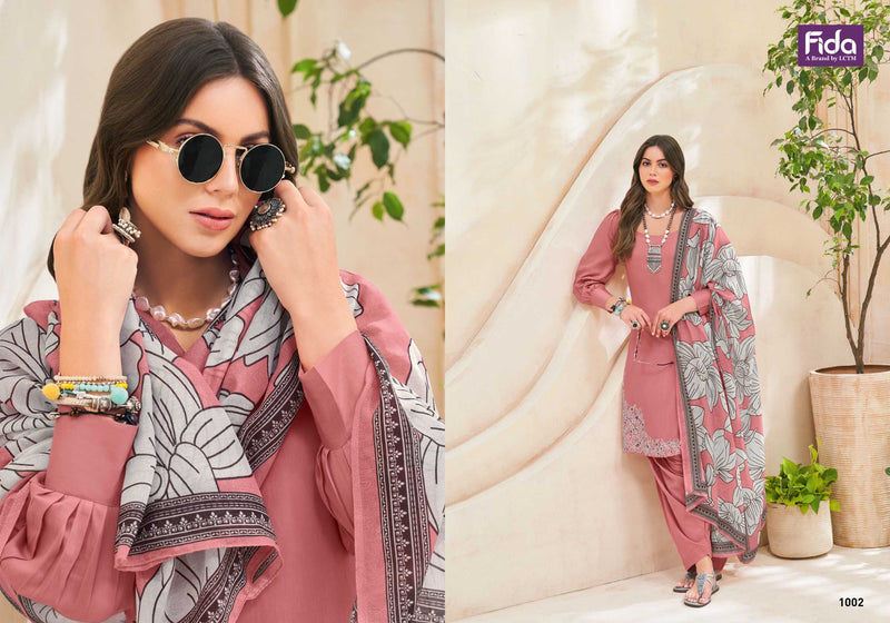 Fida Presents Keeva Digtal Printed And Heavy Embroidery Party Wear Pakistani Salwar Kameez