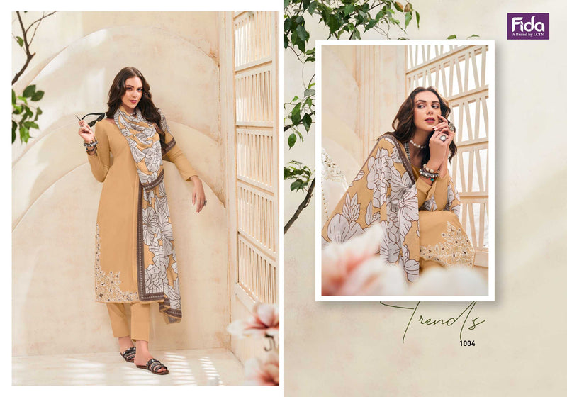 Fida Presents Keeva Digtal Printed And Heavy Embroidery Party Wear Pakistani Salwar Kameez
