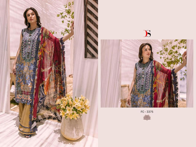 Deepsy Suits Firdous Classic Lawn 23 Cotton Print Embroidery Work Salwar Kameez