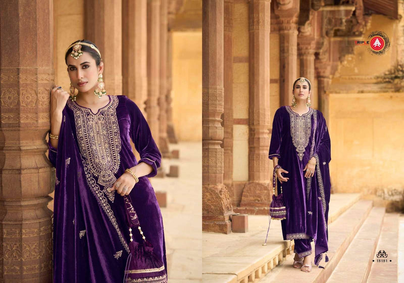 Fourdots Zanaar Pure Viscose Khalti Work Salwar Kameez