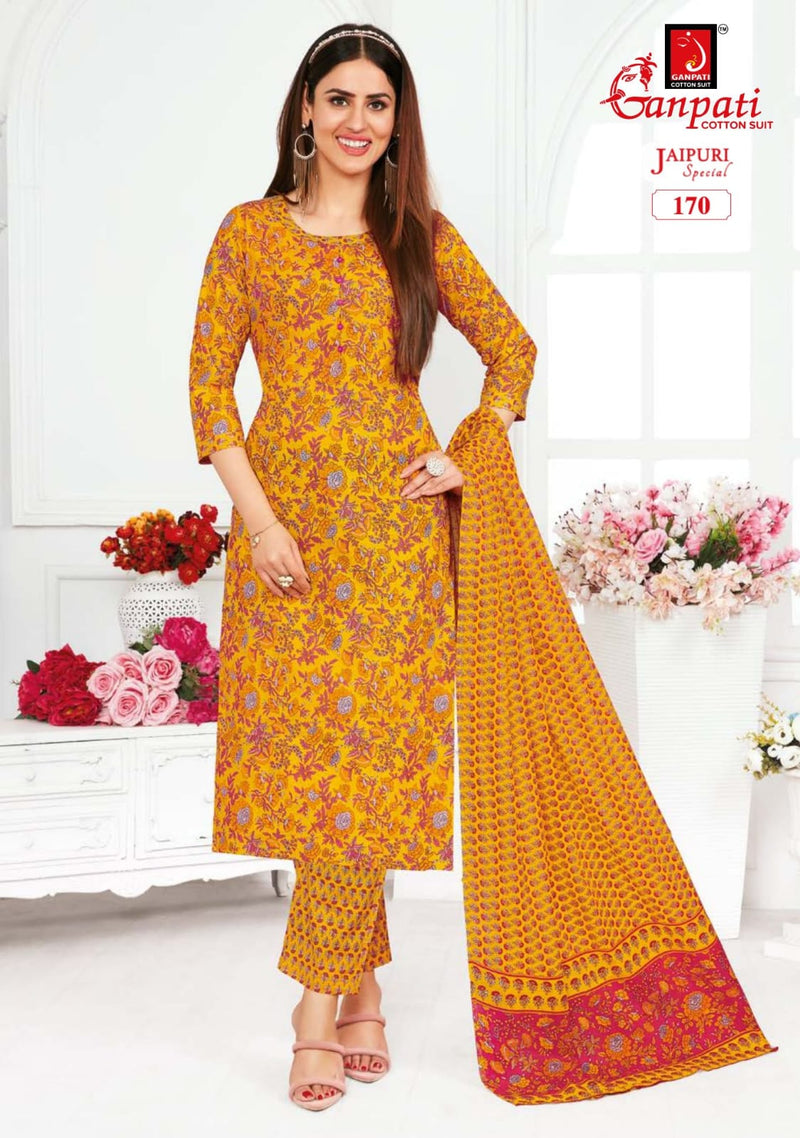 Ganpati Jaipuri Special Vol 5 Cotton Printed Salwar Suits