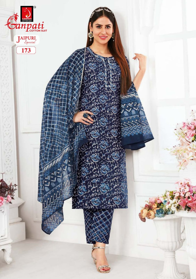 Ganpati Jaipuri Special Vol 5 Cotton Printed Salwar Suits
