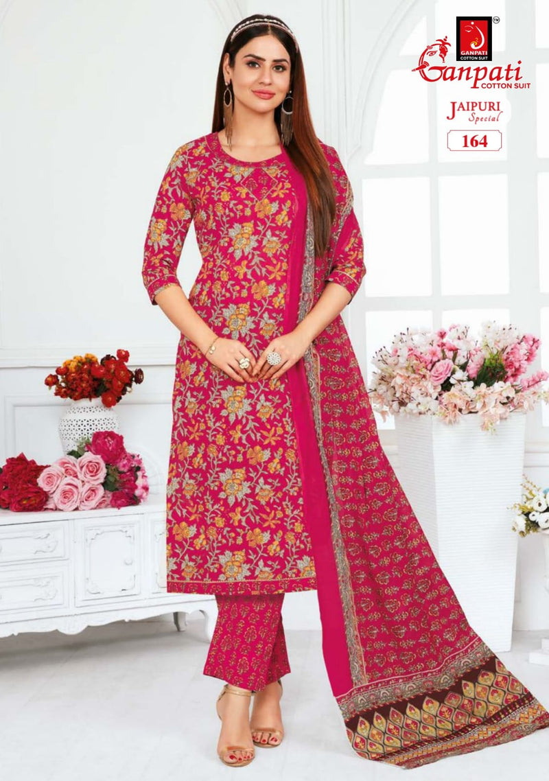 Ganpati Jaipuri Special Vol 5 Cotton Printed Salwar Suits