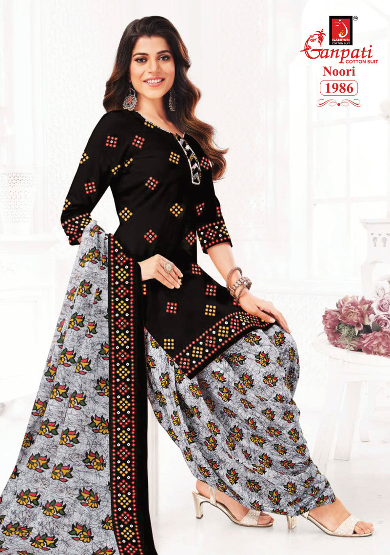Ganpati Noori Patiyala Vol 8 Cotton Printed Designer Salwar Suit Collection