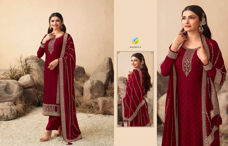 Vinay Fashion Kaseesh Geet Vol 2 Embroidered Dola Silk Heavy Designer Suits