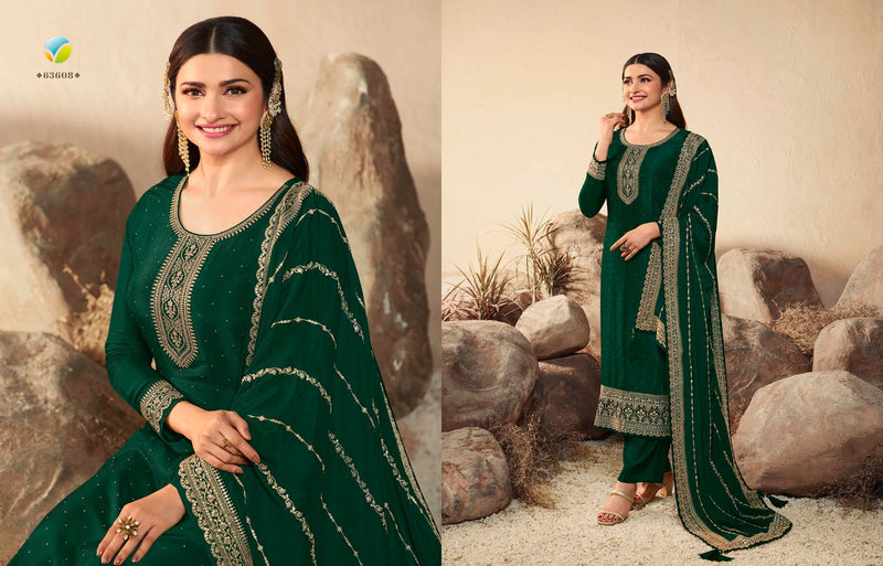Vinay Fashion Kaseesh Geet Vol 2 Embroidered Dola Silk Heavy Designer Suits