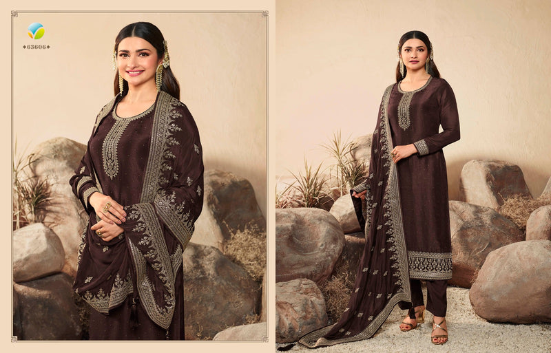 Vinay Fashion Kaseesh Geet Vol 2 Embroidered Dola Silk Heavy Designer Suits