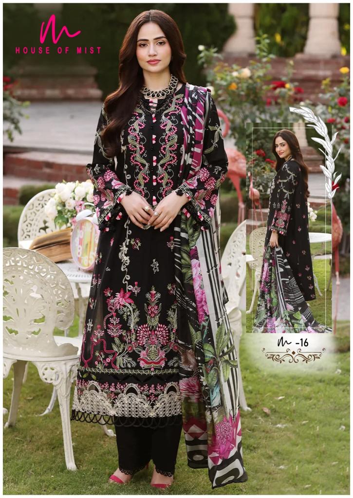 House Of Mist Ghazal Cotton Collection Vol 2 Cotton Pakistani Salwar Kameez