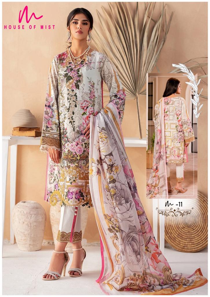 House Of Mist Ghazal Cotton Collection Vol 2 Cotton Pakistani Salwar Kameez