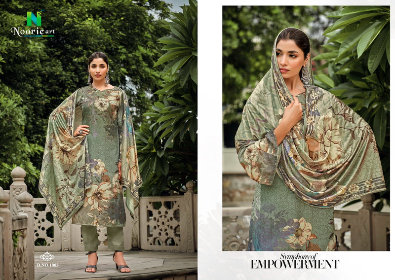 Noorie Art Gianna Pashmina Digital Printed Casual Wear Salwar Suit Collection