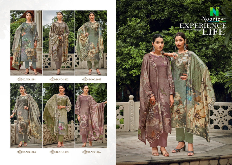 Noorie Art Gianna Pashmina Digital Printed Casual Wear Salwar Suit Collection