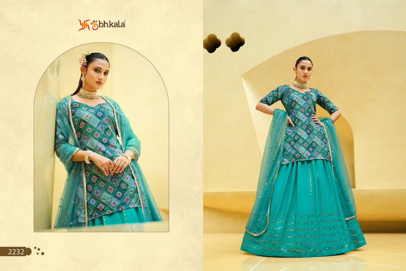 Shubhkala Girly Vol 23 Georgette Embroidery Designer Ready Made Lehenga Choli