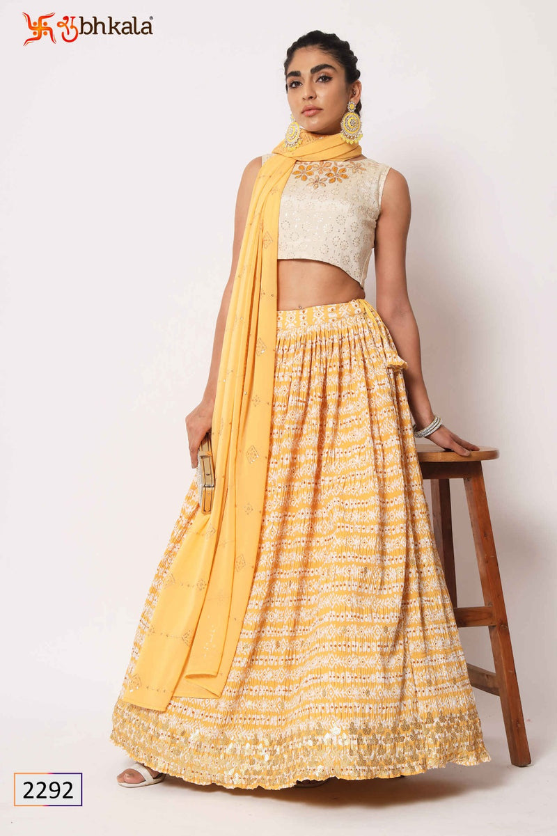 Shubhkala Girly Vol 26 Silk Embroidery Designer Semi Stitched Lehenga Choli