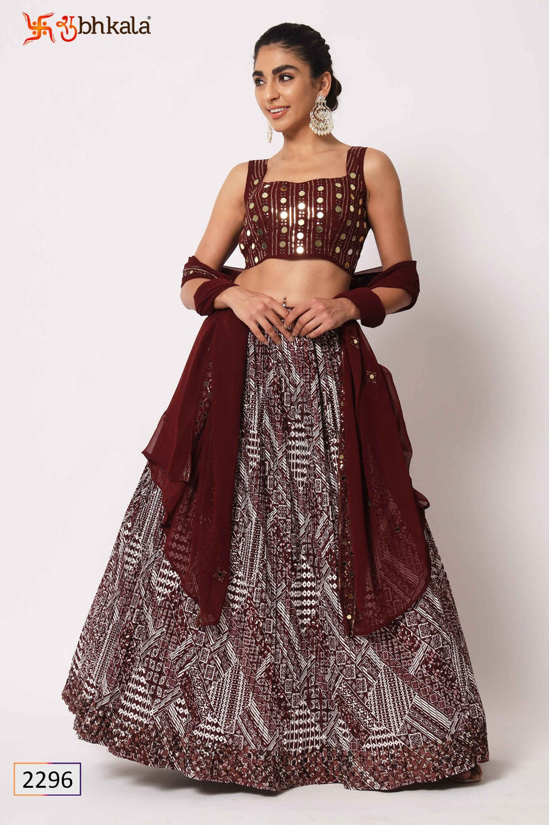 Shubhkala Girly Vol 26 Silk Embroidery Designer Semi Stitched Lehenga Choli