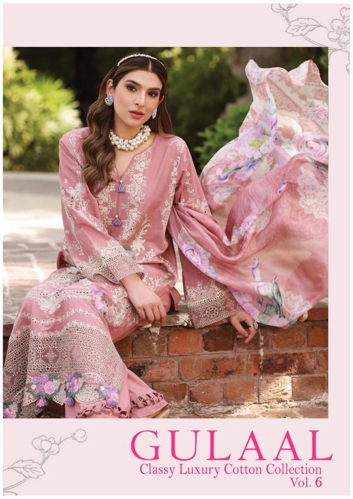 Sana Maryam Gulaal Classy Luxury Cotton Collection Vol 6 Cotton Salwar Kameez