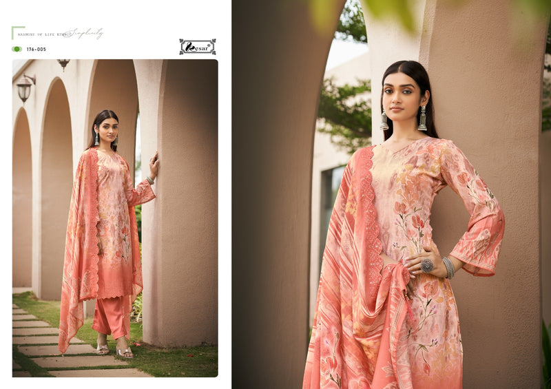 Kesar Gulkari Pure Lawn Cotton Digital Print With Fancy Embroidery Salwar Suits