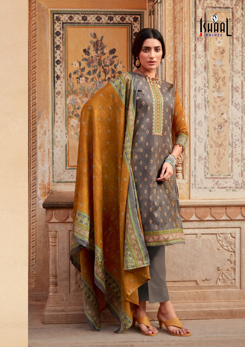 Ishaal Prints Gulmohar Vol 28 Lawn Cotton Printed Salwar Suit Collections