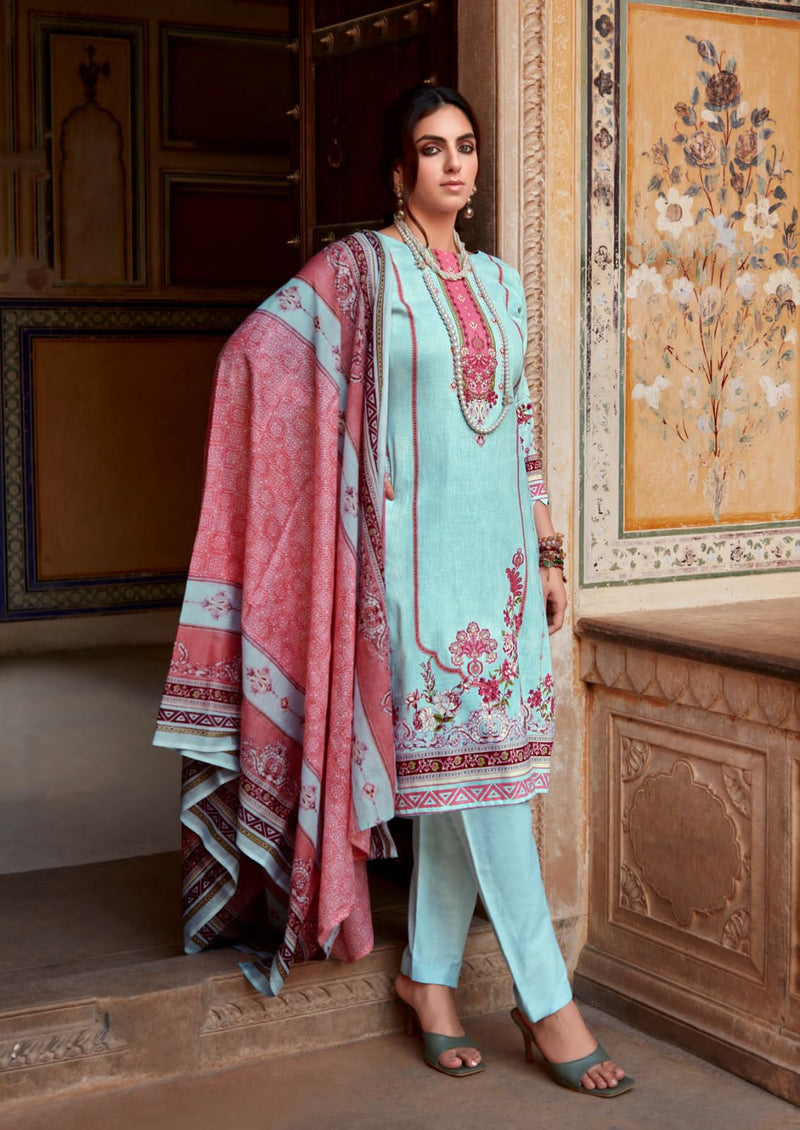 Ishaal Prints Gulmohar Vol 28 Lawn Cotton Printed Salwar Suit Collections