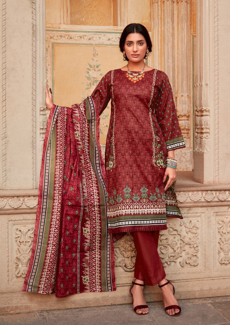 Ishaal Prints Gulmohar Vol 28 Lawn Cotton Printed Salwar Suit Collections