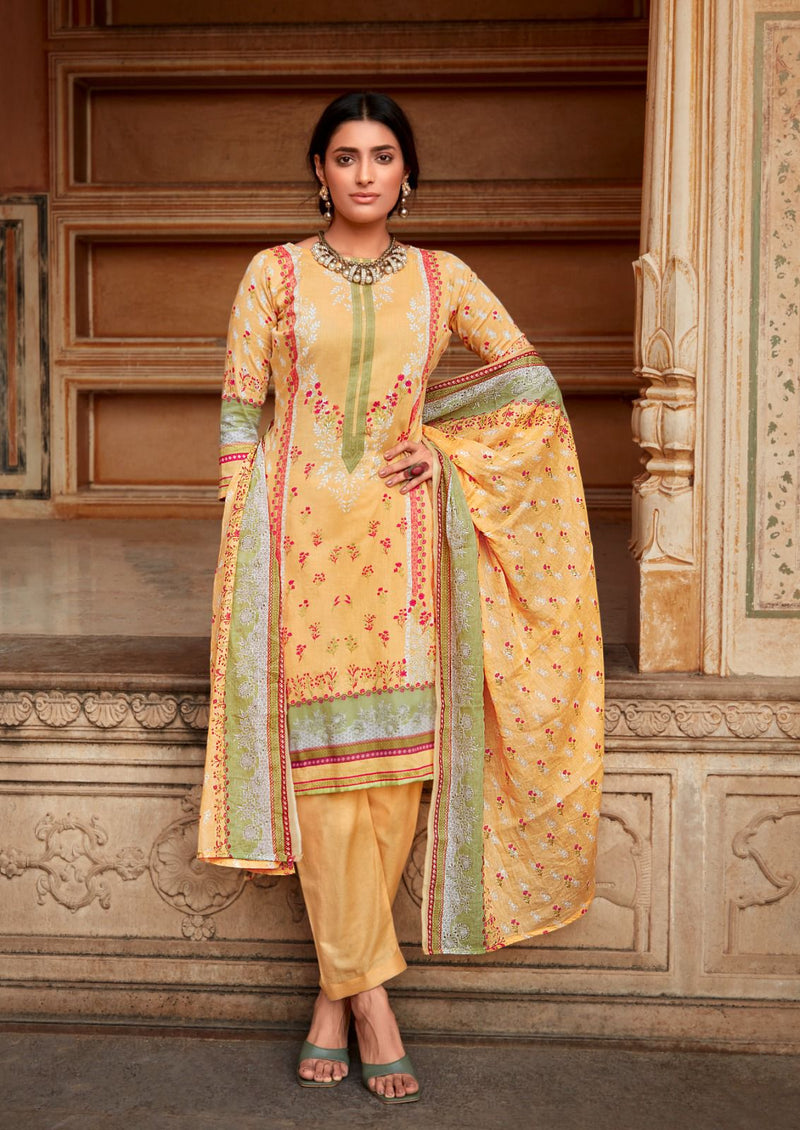 Ishaal Prints Gulmohar Vol 28 Lawn Cotton Printed Salwar Suit Collections