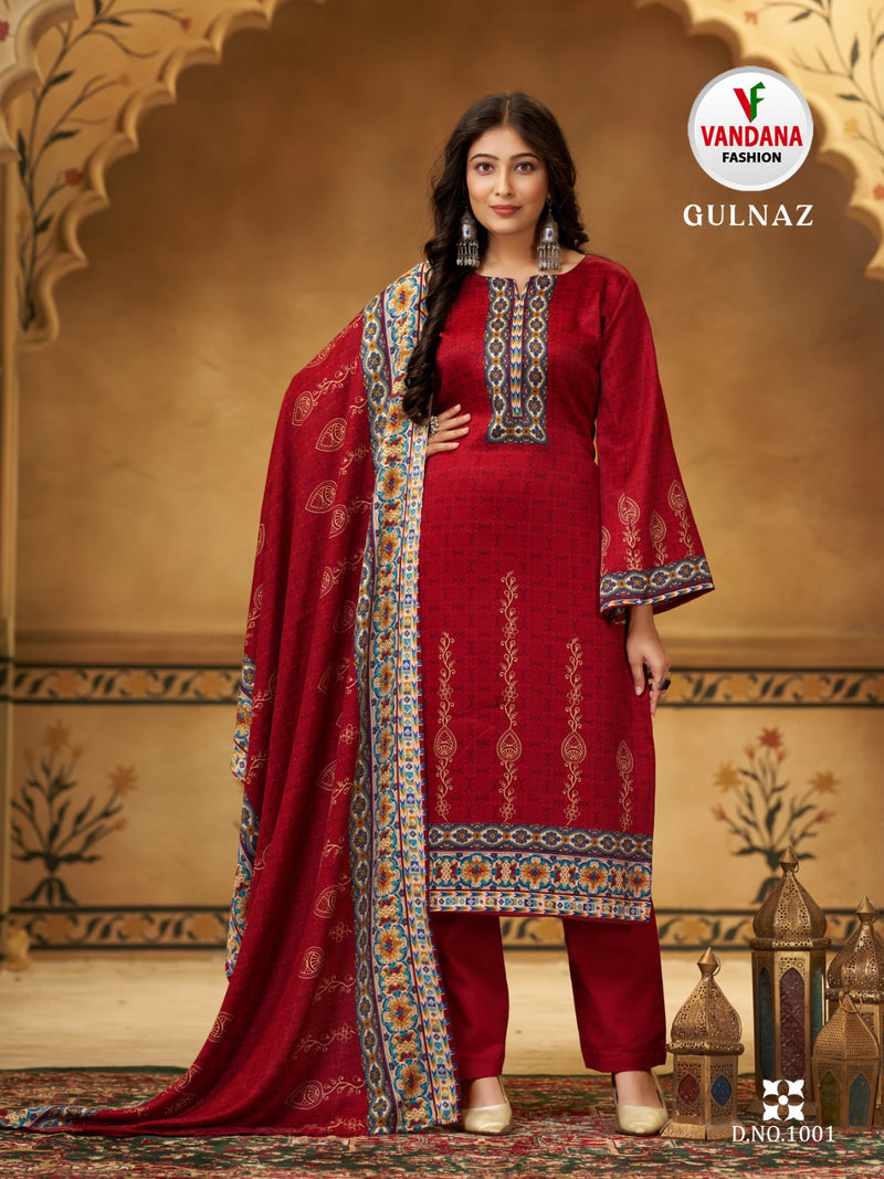 Vandana Fashion Gulnaz Pashmina Designer Fancy Suit Collection