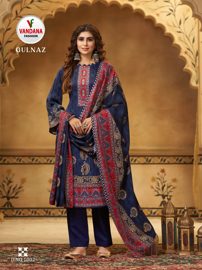 Vandana Fashion Gulnaz Pashmina Designer Fancy Suit Collection