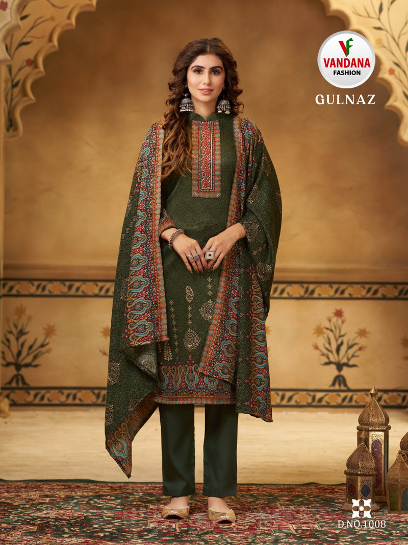 Vandana Fashion Gulnaz Pashmina Designer Fancy Suit Collection