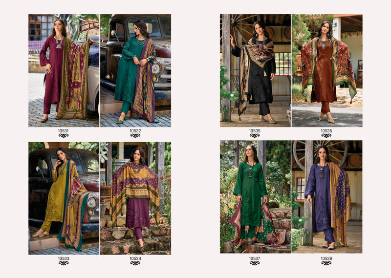 Ibiza Gulnaz Vol 2 Pashmina Designer Aplic Work Fancy Salwar Kameez
