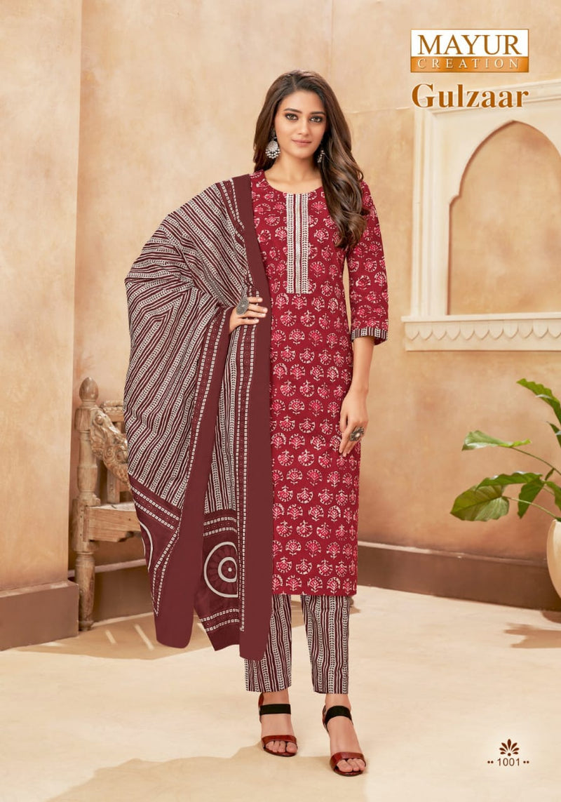 Mayur Creation Gulzaar Vol 1 Pure Cotton Print Fully Stich Salwar Suits