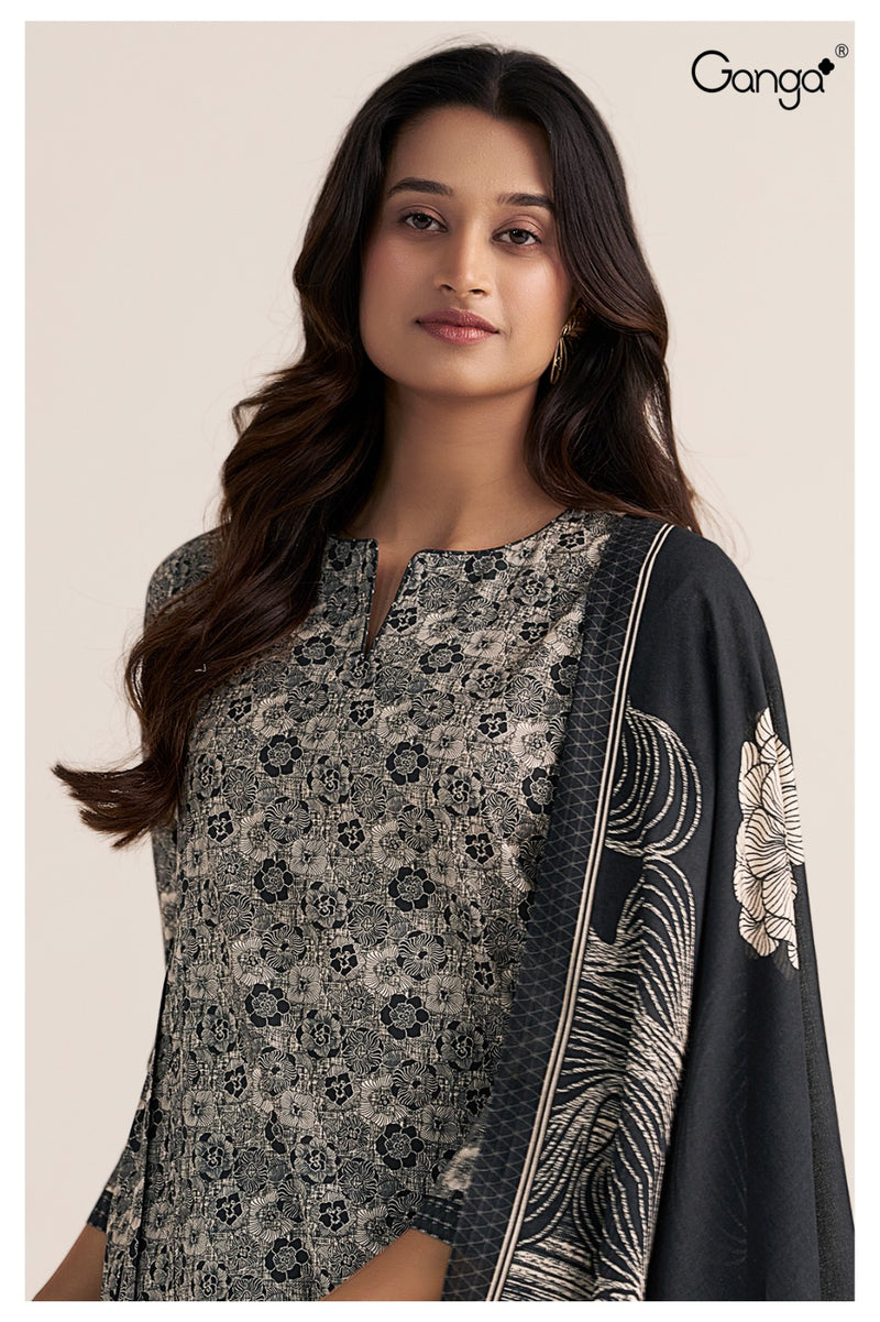 Ganga Arlette 3537 Premium Cotton Desinger Salwar Kameez