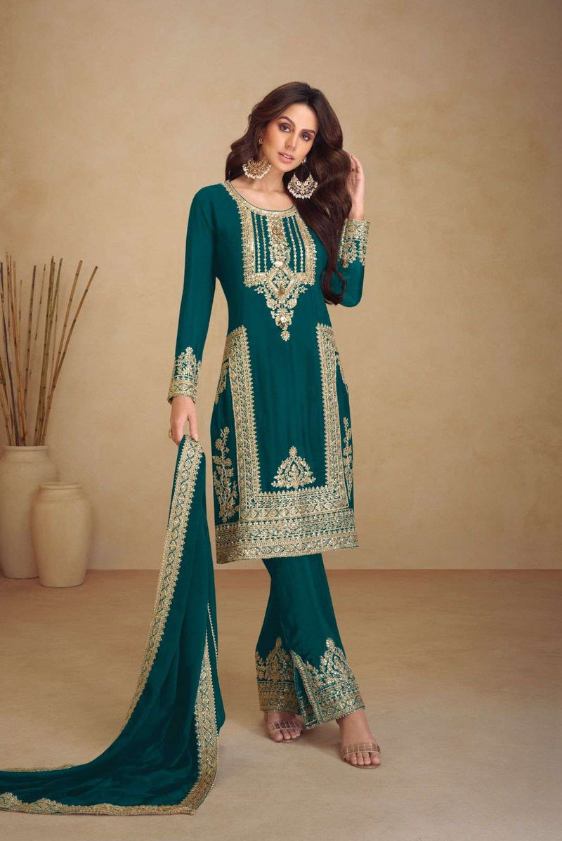 Gulkayra Designer Apsara Vol 3 Fancy Chinon Heavy Party Wear Salwar Suit