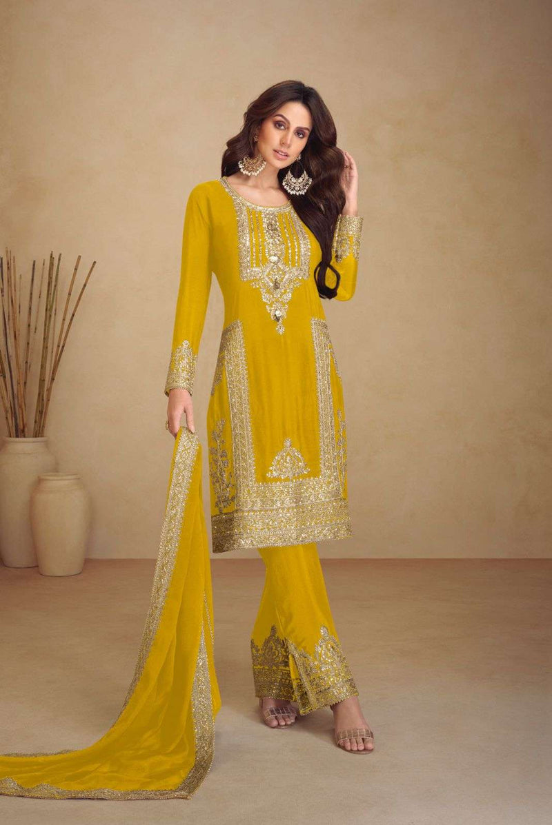 Gulkayra Designer Apsara Vol 3 Fancy Chinon Heavy Party Wear Salwar Suit