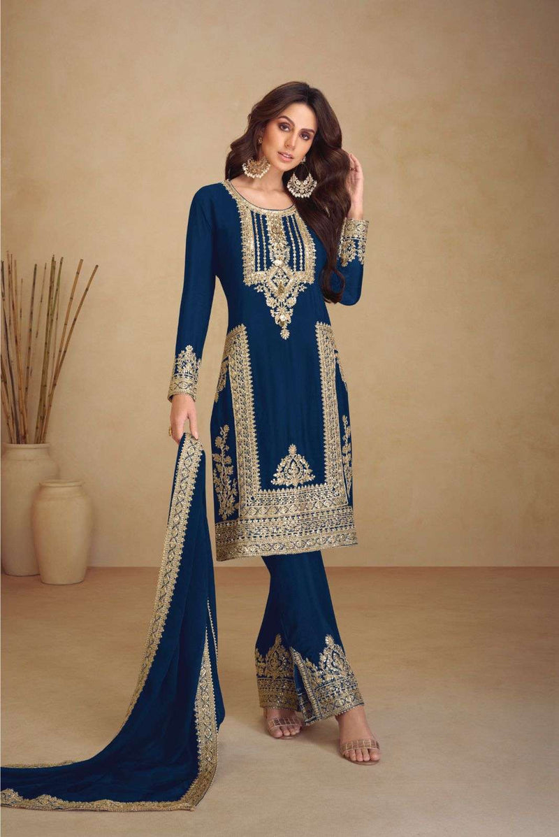 Gulkayra Designer Apsara Vol 3 Fancy Chinon Heavy Party Wear Salwar Suit