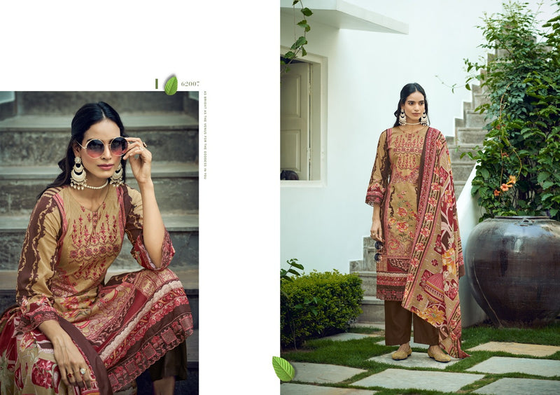 Siyoni Designer Hana Lawn Cotton Digital Print With Embroidery Work Suits