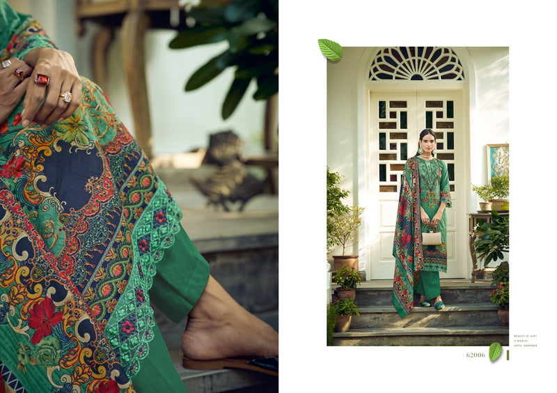 Siyoni Designer Hana Lawn Cotton Digital Print With Embroidery Work Suits