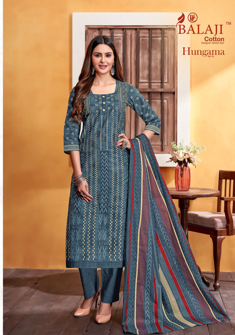 Balaji Cotton Hangama Vol 16 Cotton Printed Dress Materials