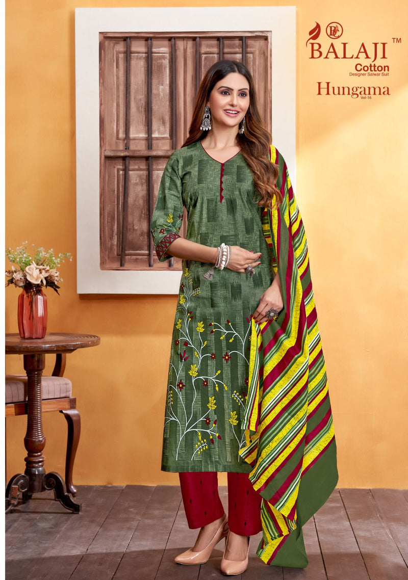 Balaji Cotton Hangama Vol 16 Cotton Printed Dress Materials
