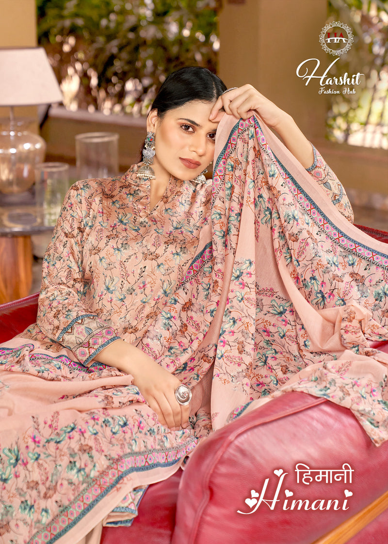 Harshit Fashion Himani Jam Cotton Digital Printed Fancy Partywear Salwar Kameez