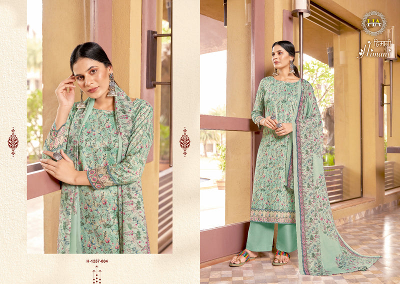 Harshit Fashion Himani Jam Cotton Digital Printed Fancy Partywear Salwar Kameez