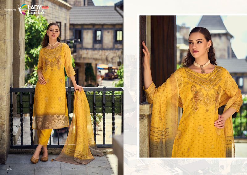 Lady Leela Hinaaz Viscose Digital Prints With Fancy Hand Work Designer Kurti