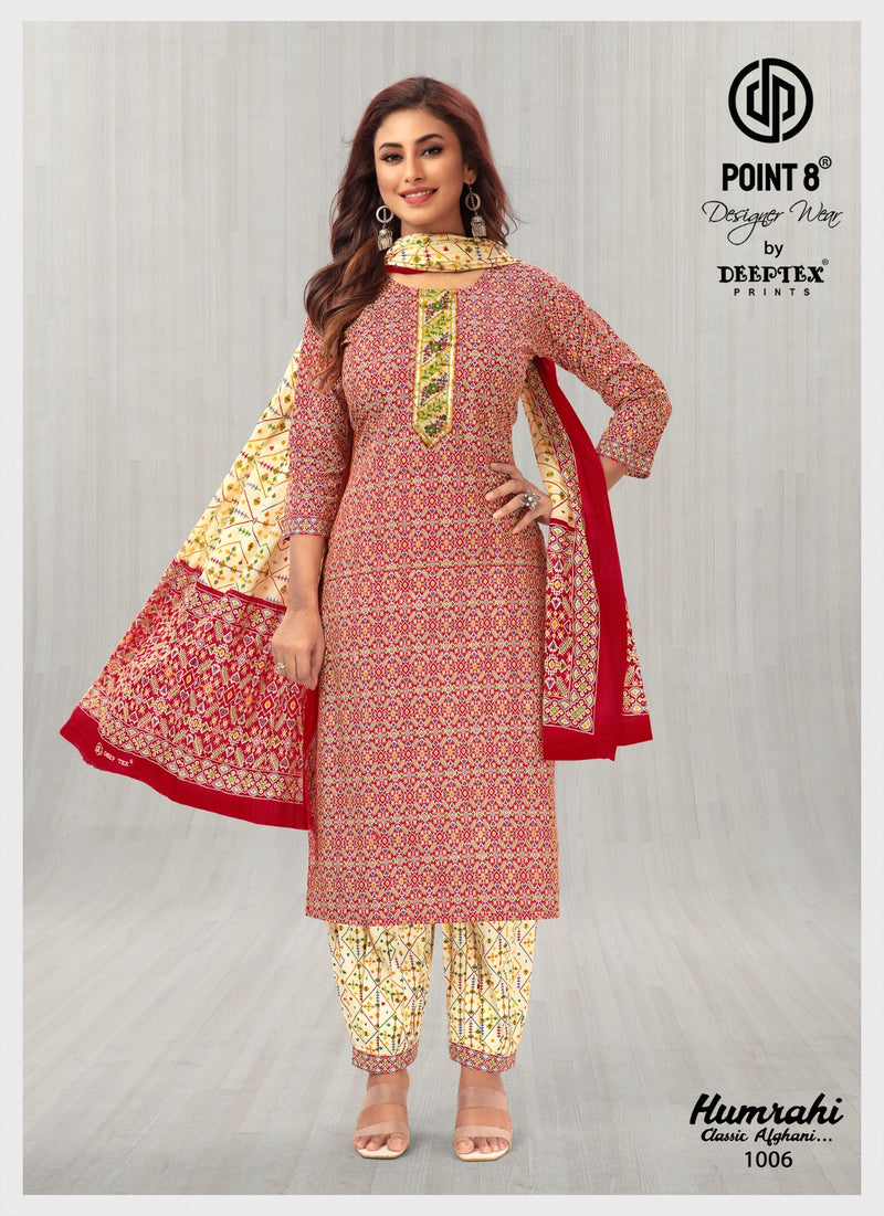 Deeptex Prints Humrahi Cotton Printed Readymade Suit Collection