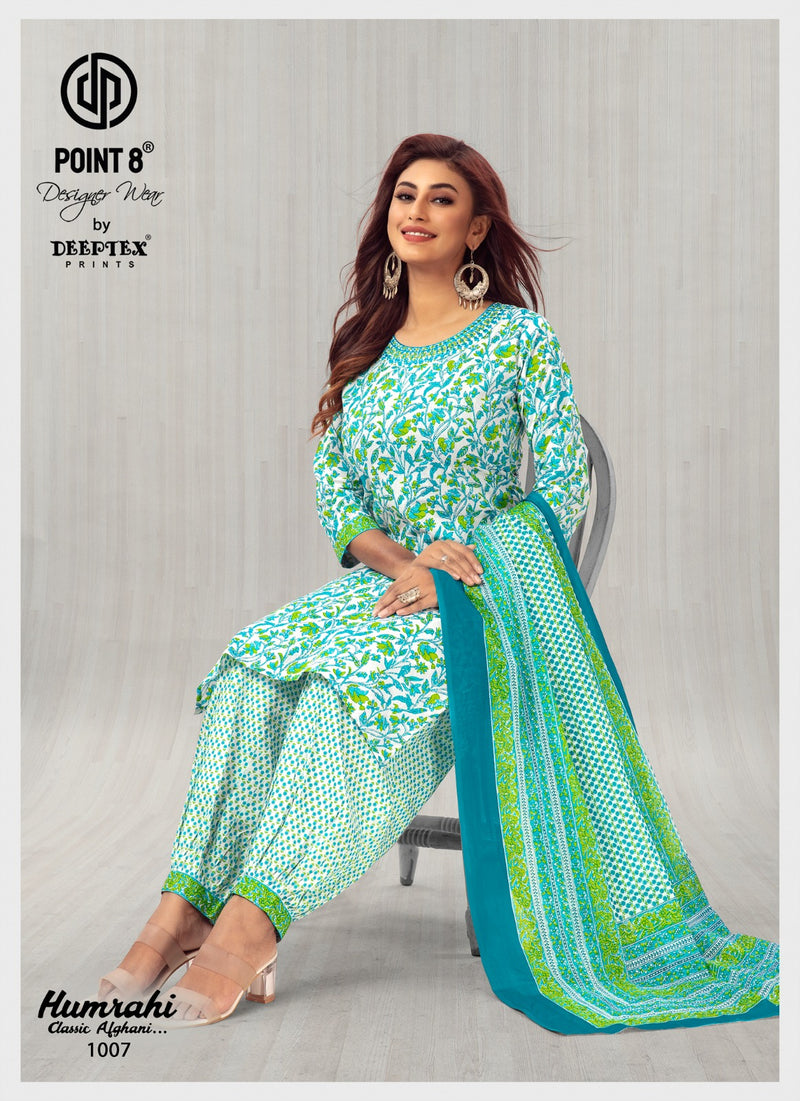 Deeptex Prints Humrahi Cotton Printed Readymade Suit Collection